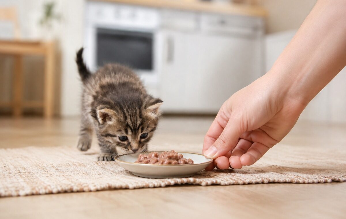 Котёнок — норма питания